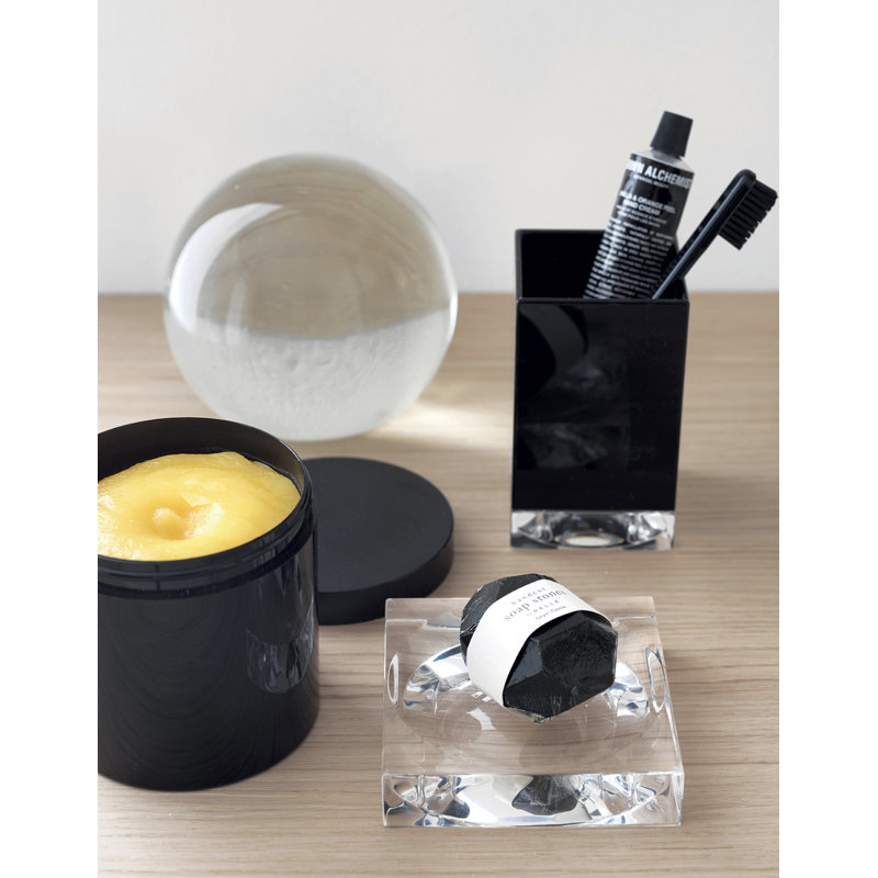 Boxy Toothbrush Holder, Green