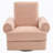 Luxurious Faux Leather Massage Recliner Chair With Swivel Base, Remote Control, And Adjustable Footrest For Ultimate Relaxation-1328194436