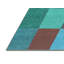 Tapis géométrique bleu clair-1100963750