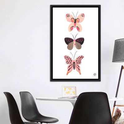 «Butterfly Trio», art encadré