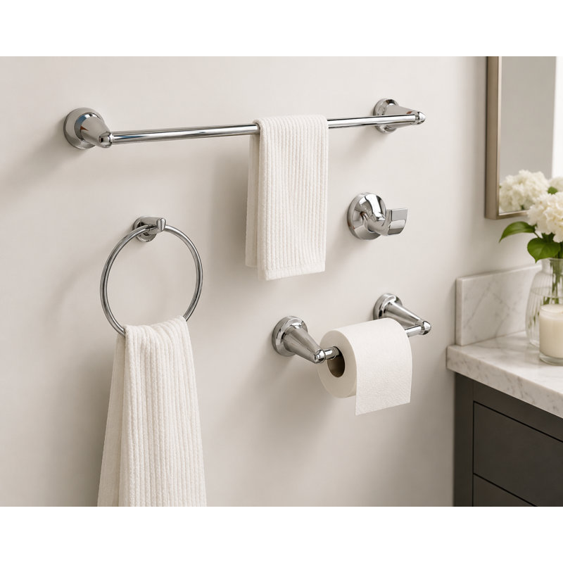 Sanibel 4 - Piece Bathroom Hardware Set