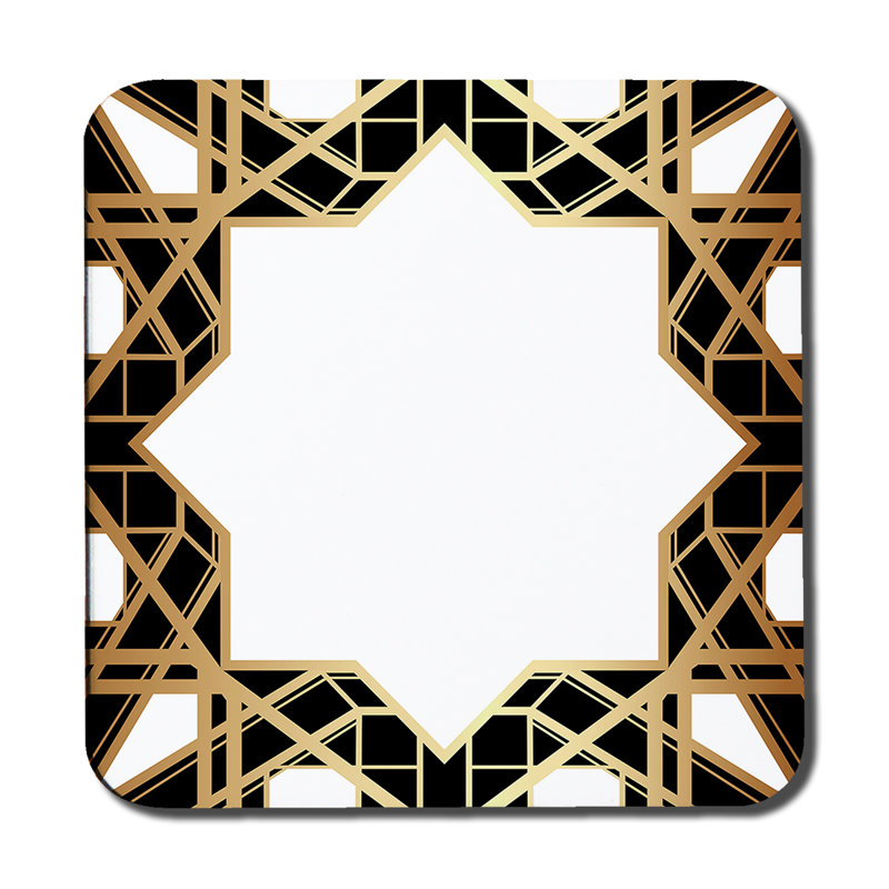 Square 6 Piece Coaster Set