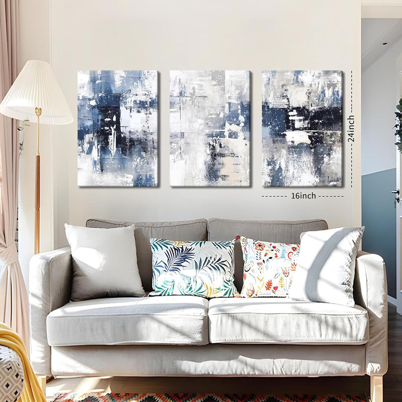 3 Piece Wrapped Canvas Print