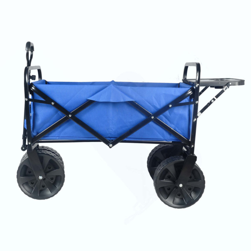 Chariot de plage pliable, Bleu