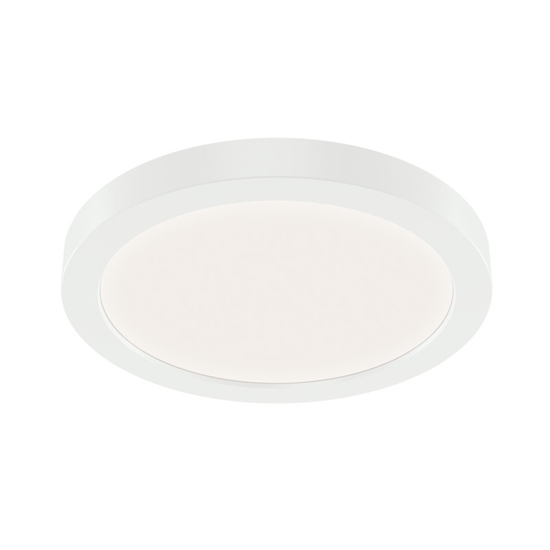 Integrated LED Downlight White, 0.71" H x 7.01" W x 7.01" D