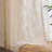 Linen Blend Embroidered Curtains Farmhouse Flower Patterned Curtains for Bedroom-625730197-612717425