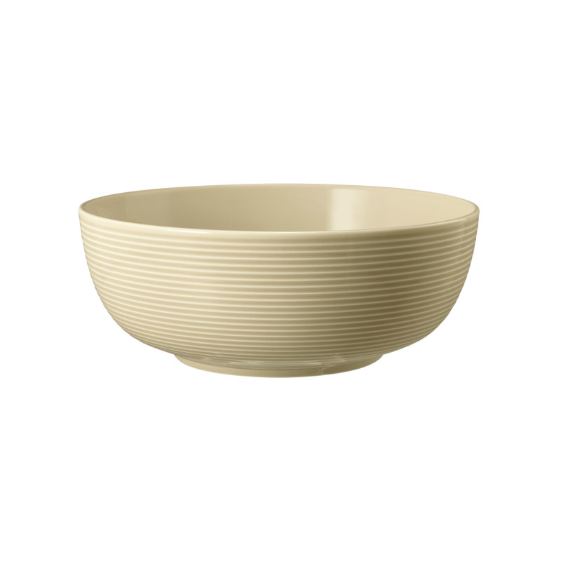 Beat Serving Bowl, Beige