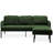 Upholstered Sofa With Ottoman-1317014443-1317014446