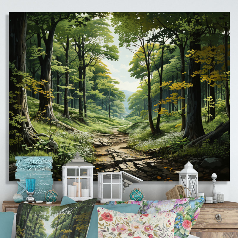 Toile Benone, H 30 po x l 40 po, Toile tendue