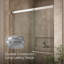 Elate Sliding Shower Door, 70-1/2-In H X 44-1/4 - 47-5/8-In W, With 1/4-In Thick Frosted Glass-124083409