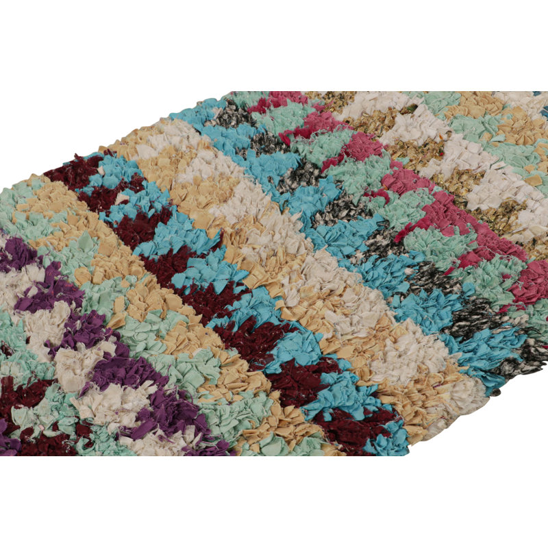 Wool Chevron Area Rug