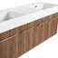 Meuble-lavabo mural avec double lavabo en résine