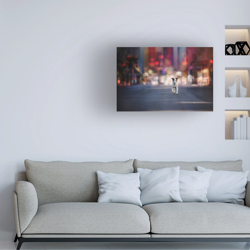 Bolog Heike Willers Leaving Las Vegas Canvas Art, 12" H x 19" W