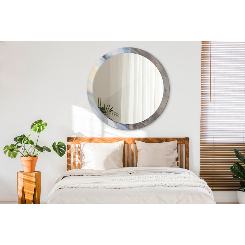 Huldar Glass Flat Wall Mirror