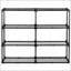 Support polyvalent à 4 tablettes avec housse de protection, idéal pour organiser