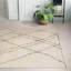 Kismet Geometric Machine Made Power Loom Polyester Area Rug in Ivory/Charcoal-78565253