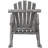 Outdoor Patio Rocker Chair, Durable Wooden Porch Rocker, Fir Log Rocking Chair-1206584357