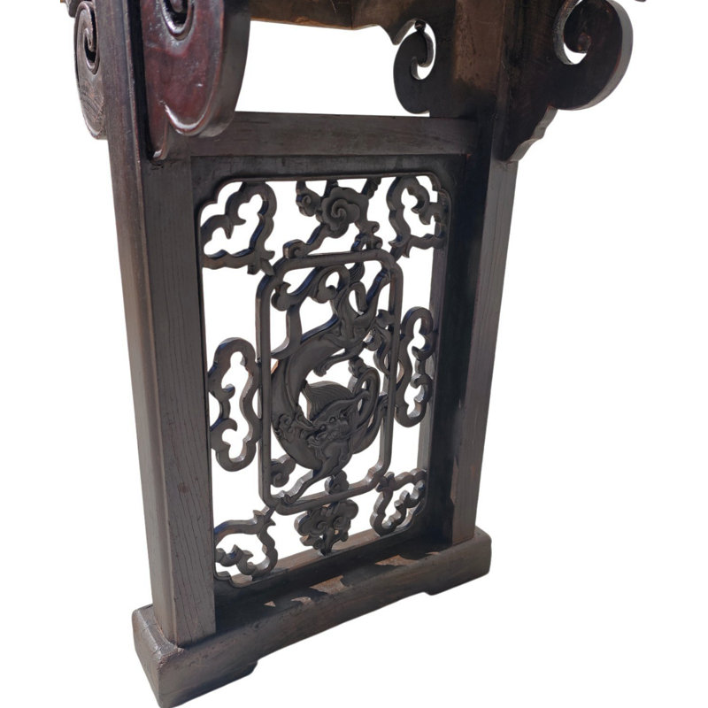 107.1 in. Solid Wood Console Table