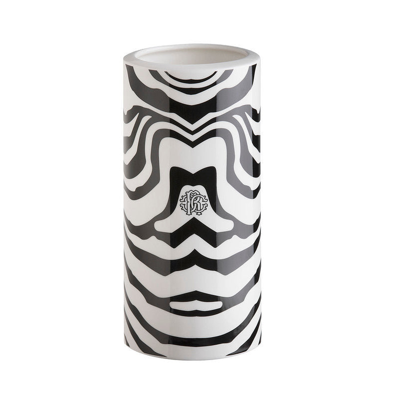 Vase ZEBRAGE, 7.75" H x 3.75" W x 3.75" D