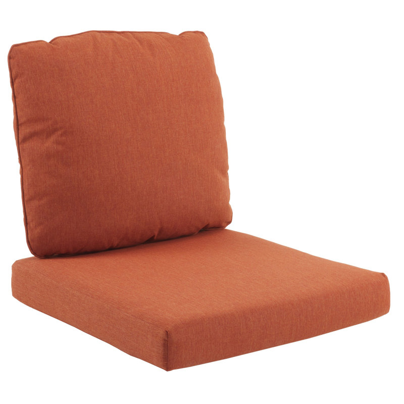 Outdoor 5'' Seat / Back Cushion, Orange