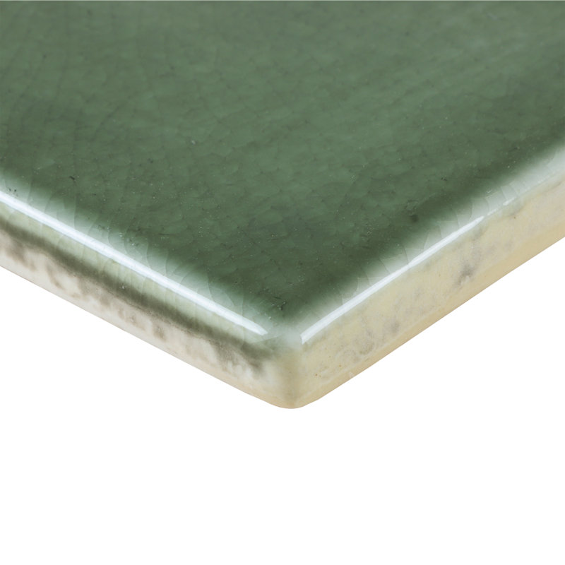 Carrelage en verre 3 "x 6" Divine Subway (32 pièces 4,16 pieds carrés / caisse), Émeraude profonde