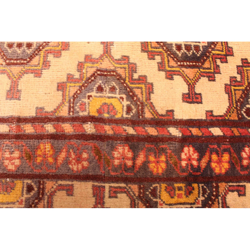 Teimani Beige Rug 3'2" x 3'8"