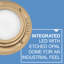 Porte 1 - Light 5.5'' Shaded Bowl LED Flush Mount-65382829