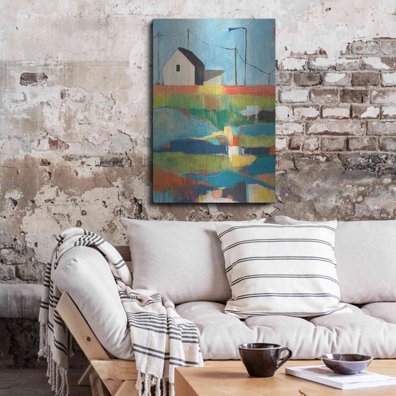 "Western Edge" par Jan Weiss, H 36 po x l 24 po