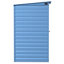 Remise en acier Select, 8 x 4, bleu gris-67124408