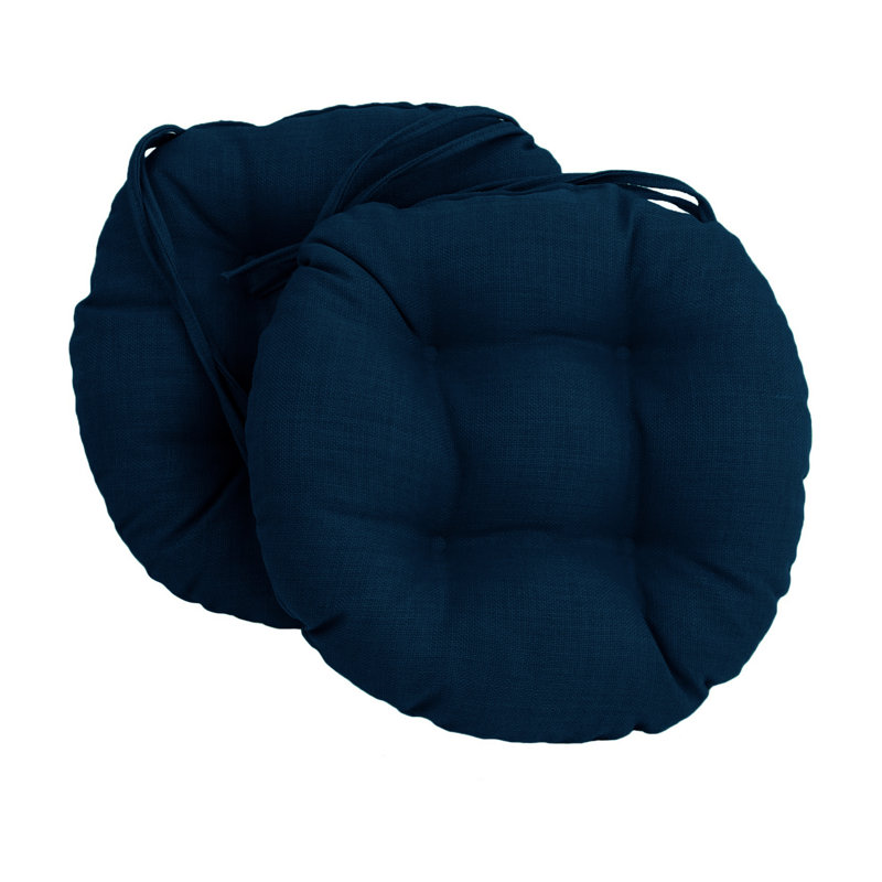 Outdoor 3.5'' Dining Chair Seat Cushion, Azul
