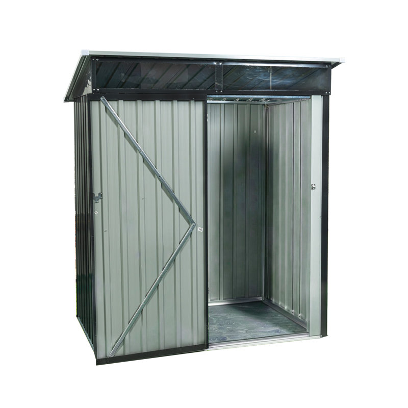 5 ft. x 3 ft. Metal Storage Shed with Transparent Top
