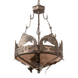 Rustic Lodge 2 - Light Chandelier