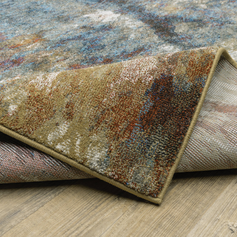 Abstract Indoor Rug, Runner 2'3" x 7'6"