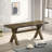 Knotty Nutmeg Dining Bench