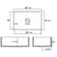 29.88'' L Single Bowl Fireclay Kitchen Sink-9079428