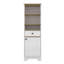 Armoire à linge brûlé, plusieurs tablettes-1791565462