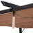 Outsunny Pergola with Retractable Shade Canopy, Aluminum-98228986-98228984