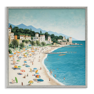 By Water's Edge Framed Giclee Art by Lazar Studio
