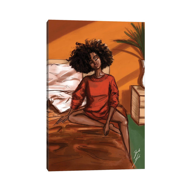 Morning Daze par - Toile tendue, H 18 po x l 12 po x 1,5 po