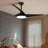 52 In. 3-Blade Smart Downrod Mount Standard Ceiling Fan With 3-Color Dimmable Led Light, Remote Control, Reversible Dc Motor-911409332-911409335