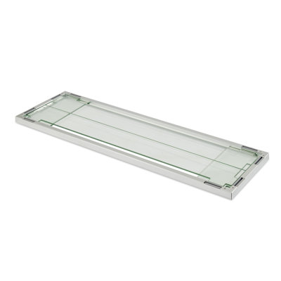 13.4'' x 42.61'' Rectangle Glass Fire Pit Accessory