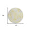 Tapis rond 8 po