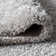 Aydin Solid Plush Shag Gray Rug