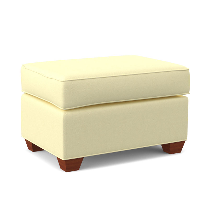 Clark 27" Wide Rectangle Standard Ottoman, BM Cherry, Antic Shell
