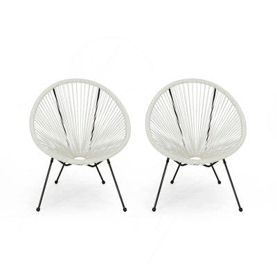 Chaise Anson (ensemble de 2) - Blanc