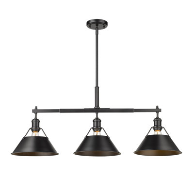 Weatherford 3 - Light Kitchen Island Pendant