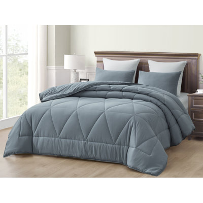 Washed Microfiber Bedding Polyester Comforter