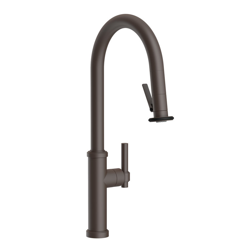 Pull-Down Kitchen Faucet - Trigger Spray, Oil Rubbed Bronze