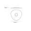 Scudo 1 - Light 6.875" Unique/Statement Geometric LED Flush Mount-26617528