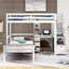 Lit superposé en L simple au-dessus de simple avec bureau intégré Ffyon-1244660962